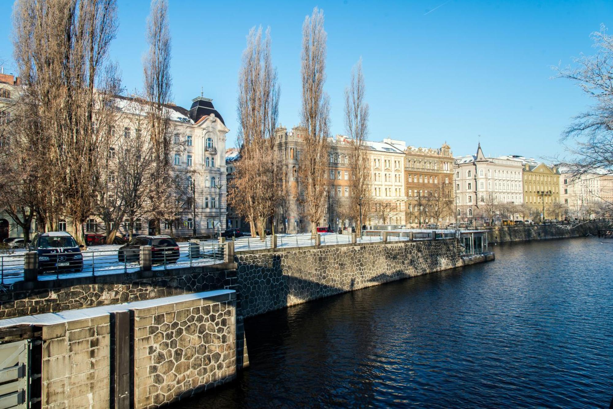Quiet Apartment In The Old Town Prag Exteriör bild
