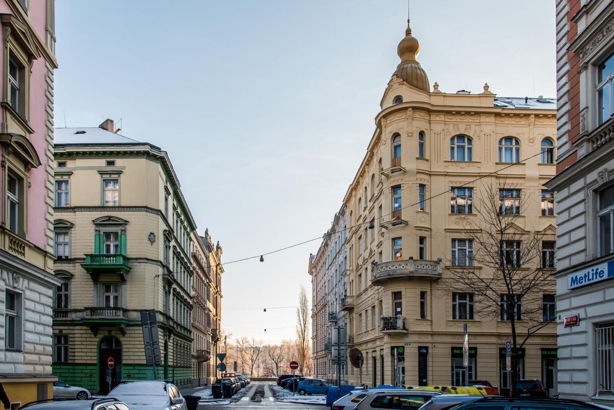 Quiet Apartment In The Old Town Prag Exteriör bild