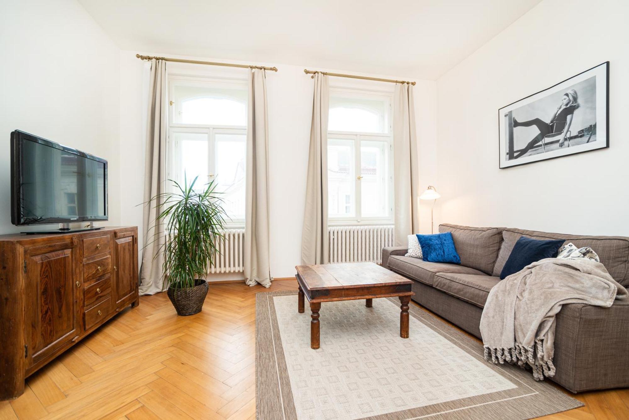 Quiet Apartment In The Old Town Prag Exteriör bild