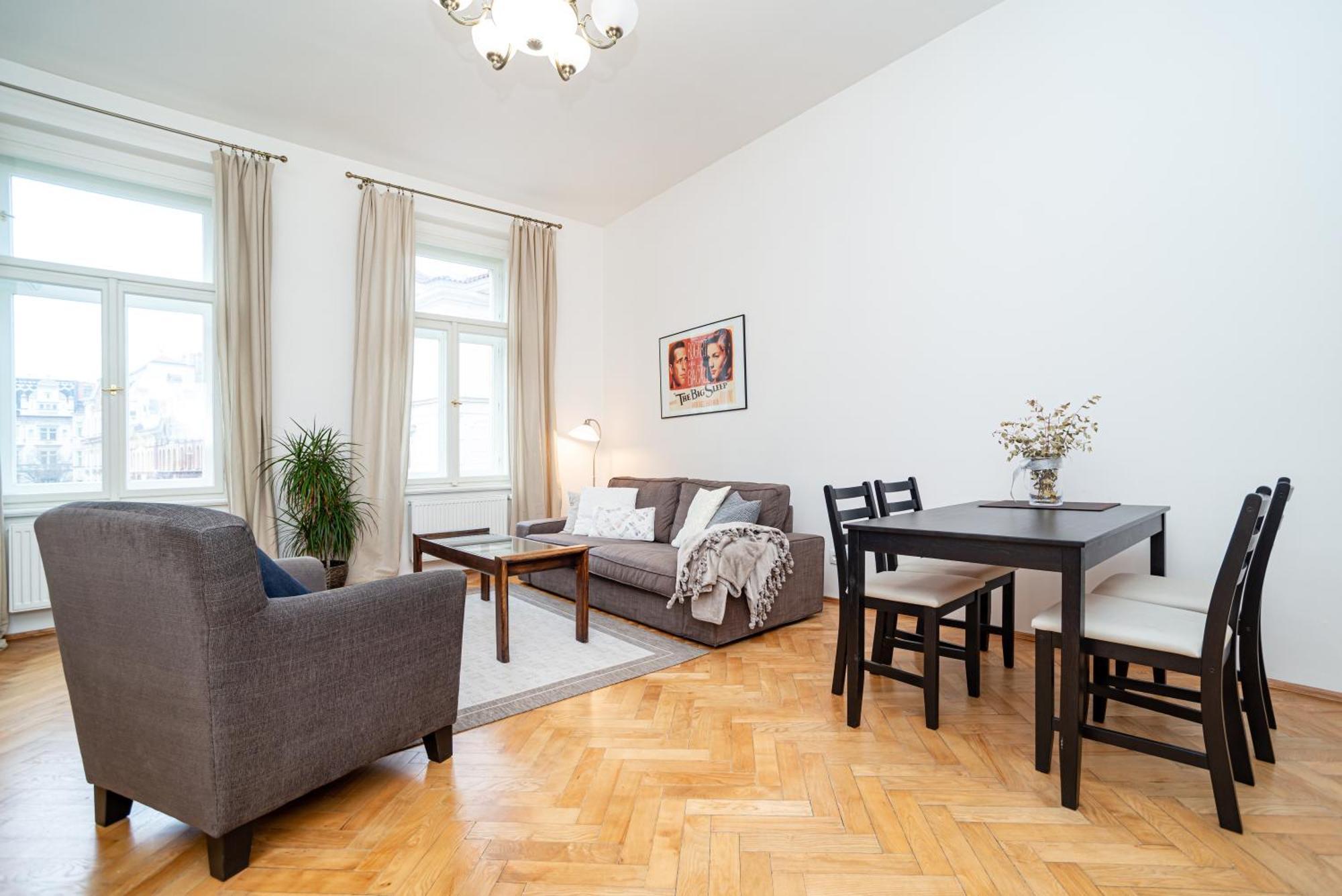 Quiet Apartment In The Old Town Prag Exteriör bild