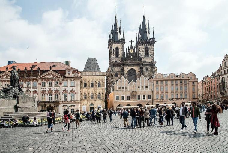 Quiet Apartment In The Old Town Prag Exteriör bild